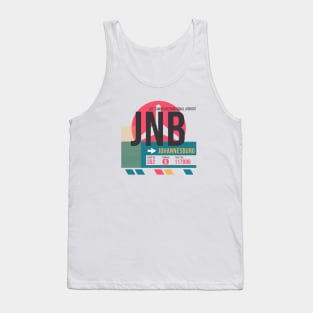 Johannesburg (JNB) Airport Code Baggage Tag Tank Top